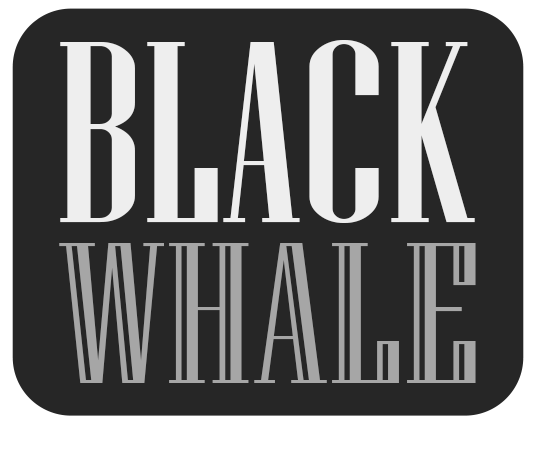 Logo Grande de Black Whale